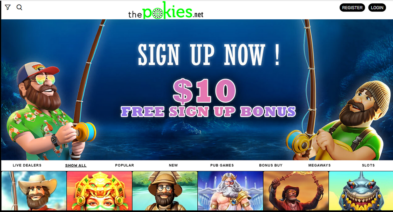 Pokies grid preview frame